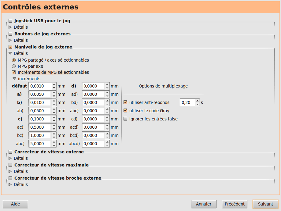 Contrôles externes