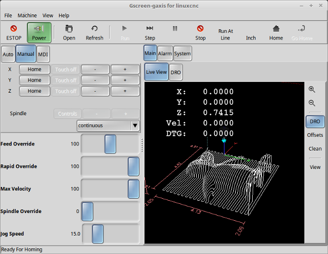 Gscreen's Gaxis Screen